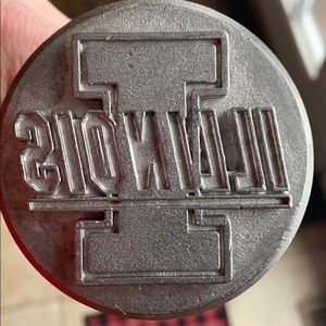 Illini branding iron
